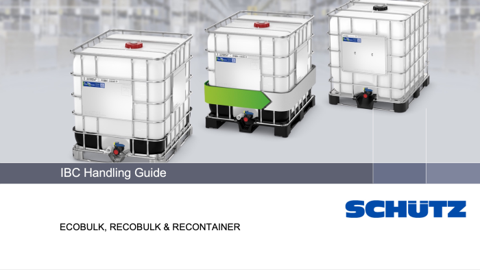 IBC Handling Guide